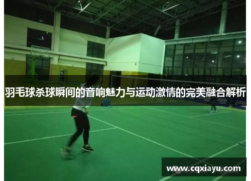 羽毛球杀球瞬间的音响魅力与运动激情的完美融合解析