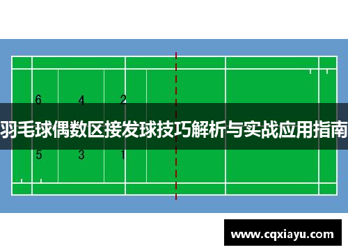 羽毛球偶数区接发球技巧解析与实战应用指南